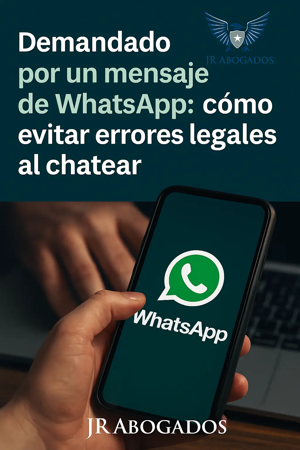 Demandado por un mensaje de WhatsApp: cómo evitar errores legales al chatear