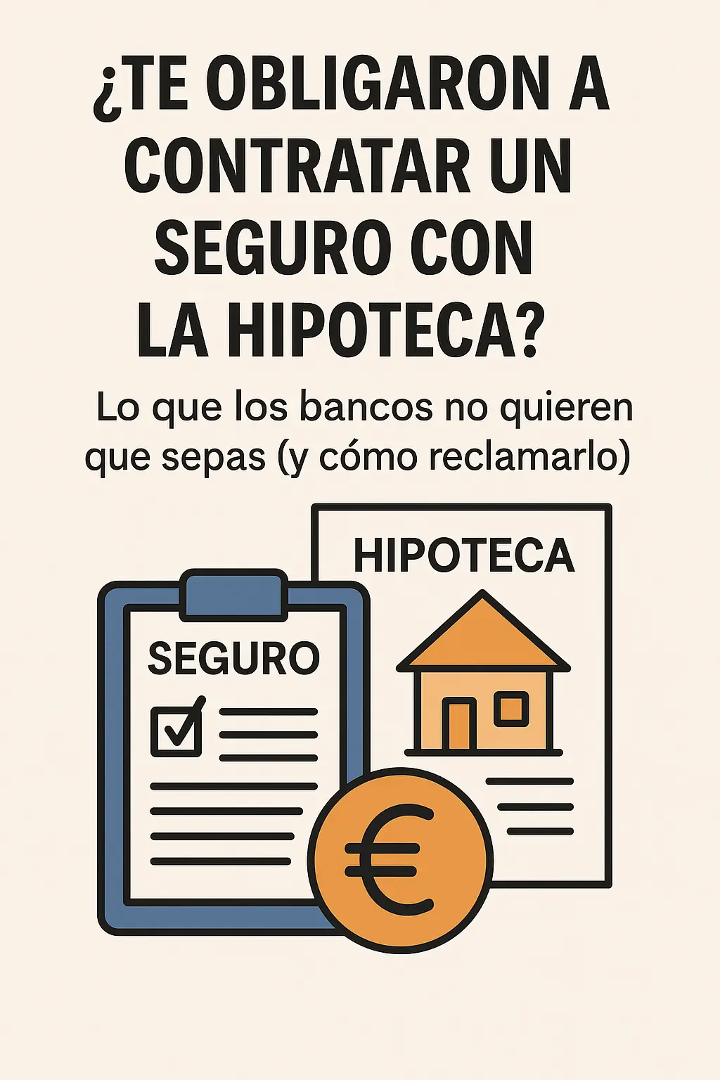 ¿Te obligaron a contratar un seguro con la hipoteca? Lo que los bancos no quieren que sepas (y cómo reclamarlo)
