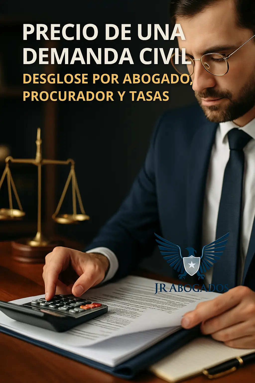 Precio de una demanda civil: desglose por abogado, procurador y tasas