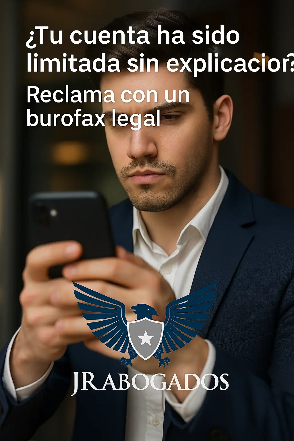 Tu cuenta ha sido limitada sin justificación: defiéndete con un burofax
