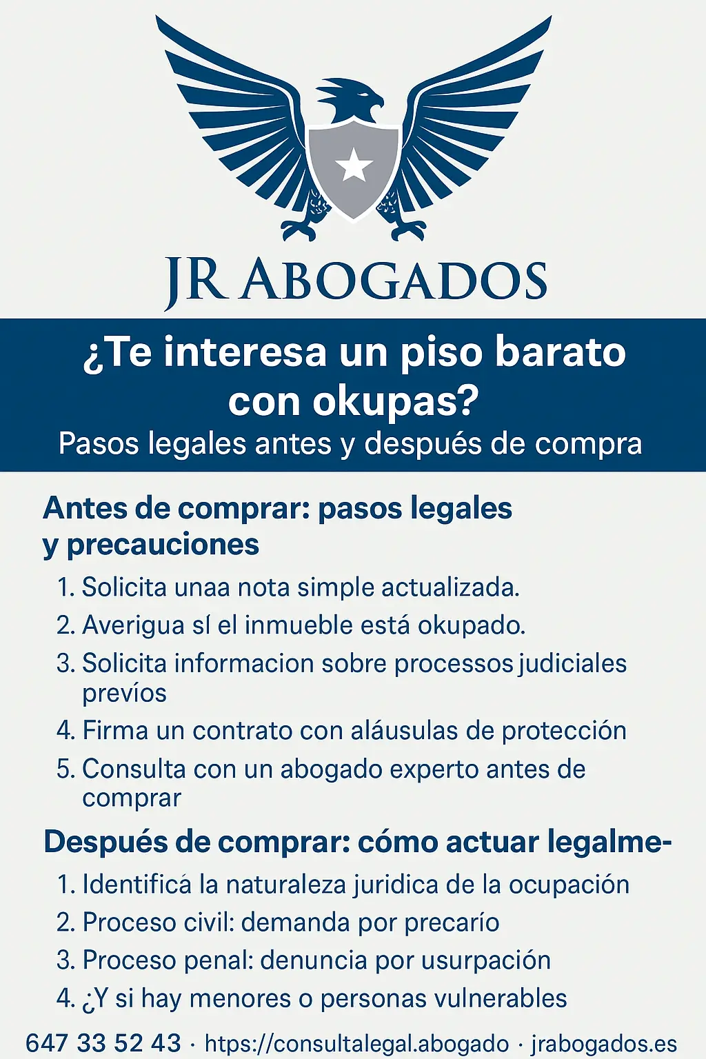 ¿Te interesa un piso barato con okupas? Pasos legales antes y después de la compra