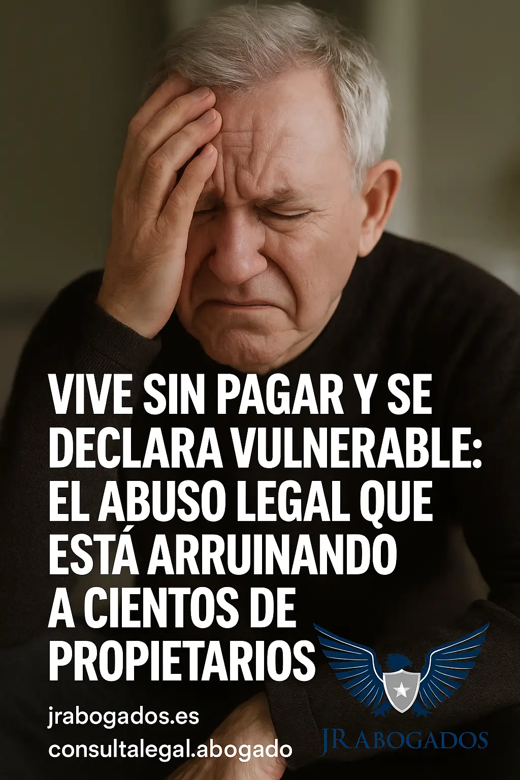 Vive sin pagar y se declara vulnerable: el abuso legal que está arruinando a cientos de propietarios