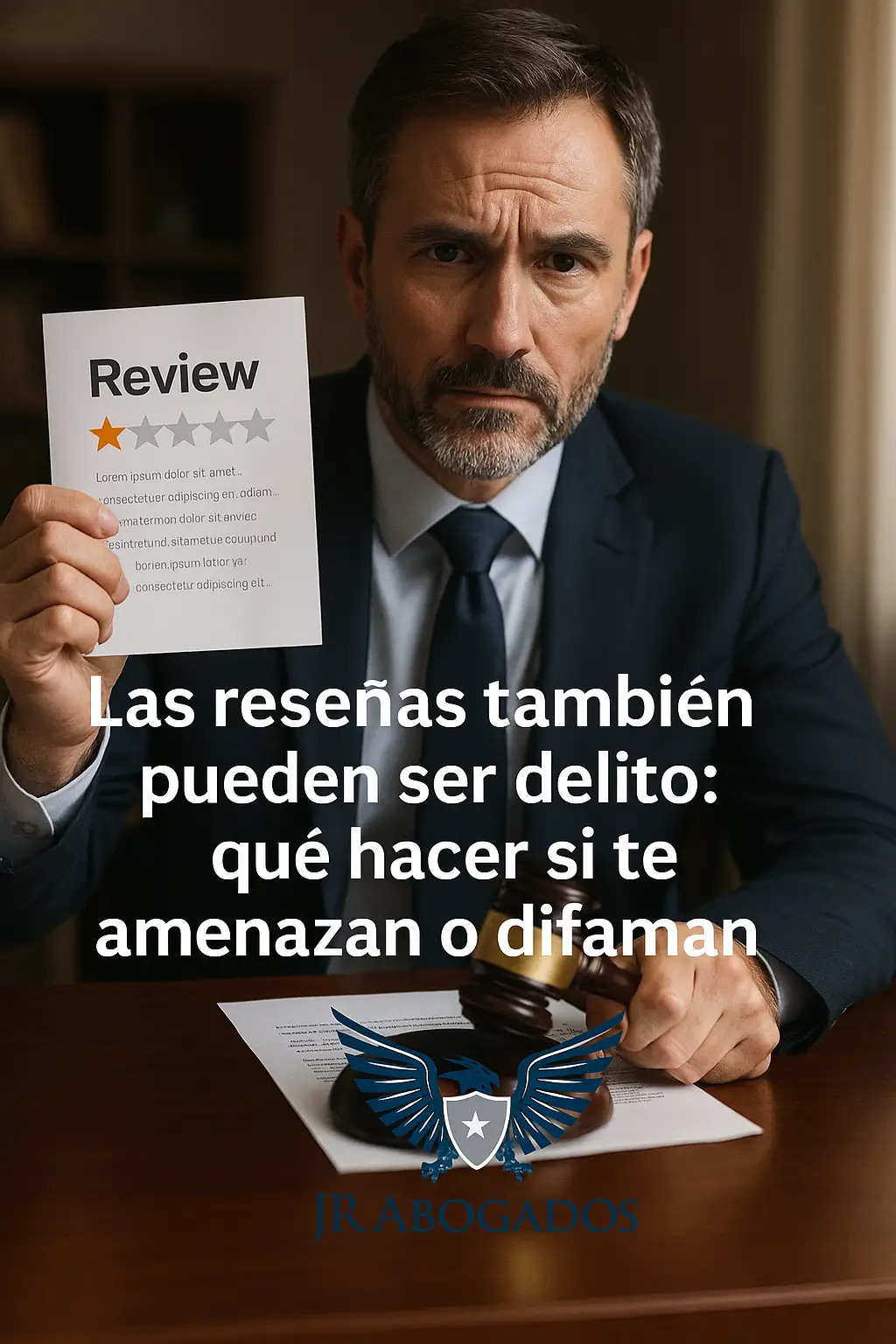 Las reseñas también pueden ser delito: qué hacer si te amenazan o difaman