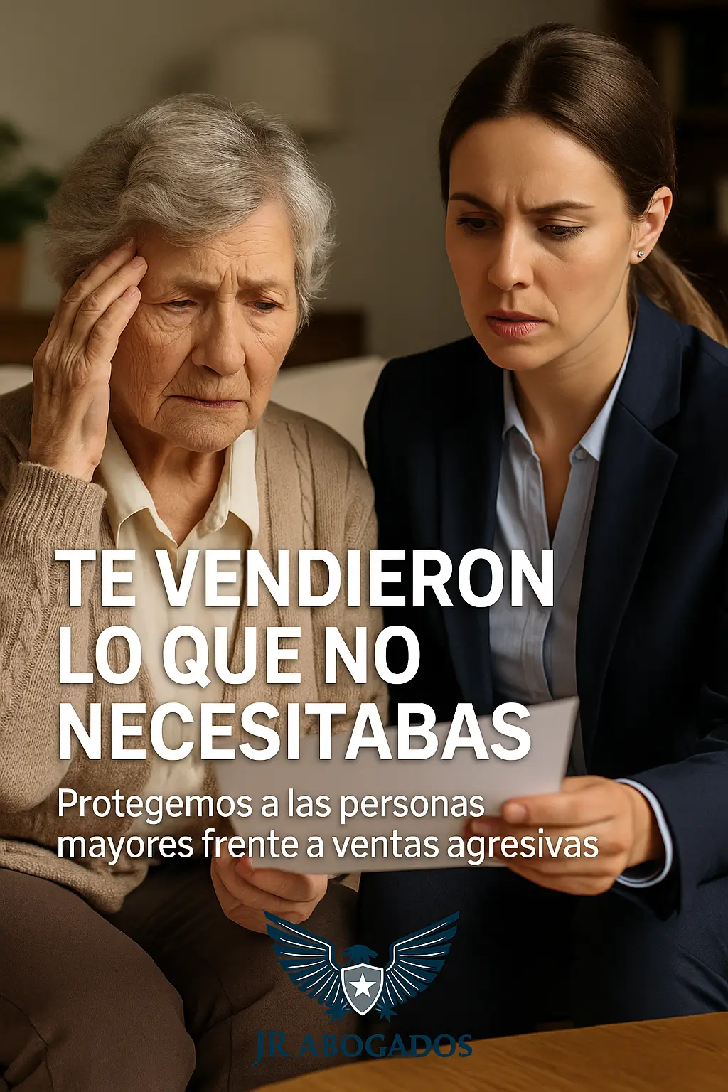 Te vendieron lo que no necesitabas: cómo proteger legalmente a personas mayores frente a ventas agresivas e ilegales