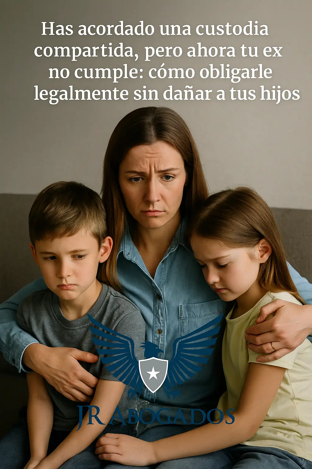 Has acordado una custodia compartida, pero ahora tu ex no cumple: cómo obligarle legalmente sin dañar a tus hijos