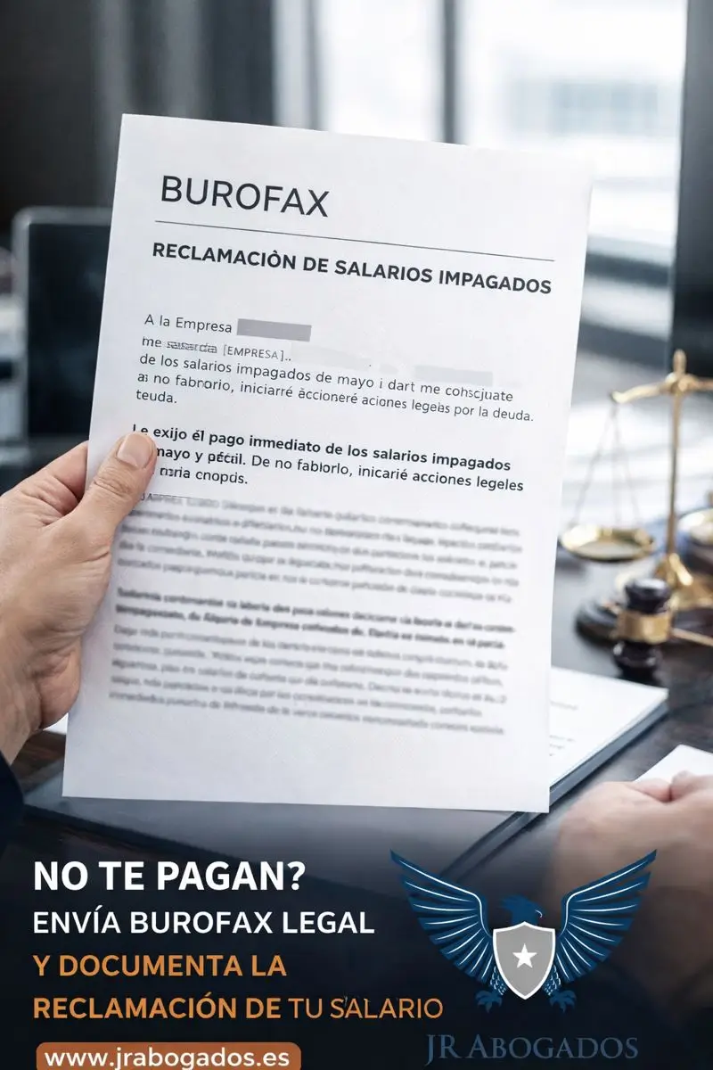 Empresa morosa con tu nómina: qué escribir y cómo reclamar para no perder tu dinero