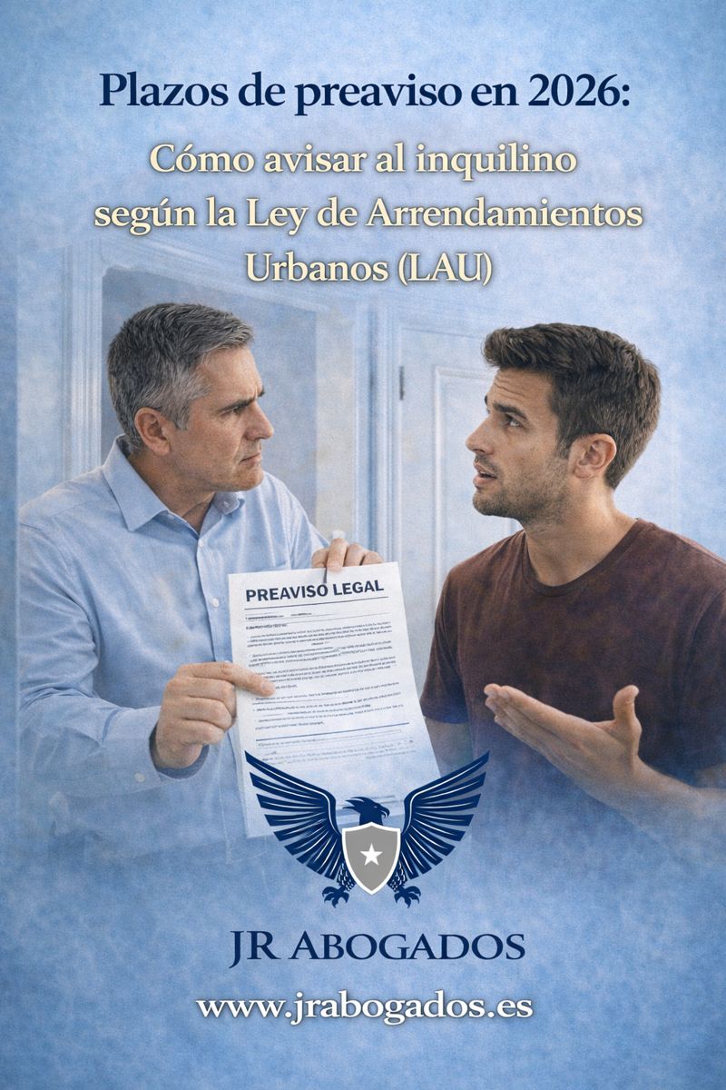 ¿Con cuánta antelación debe un propietario avisar que no renueva el contrato de vivienda?