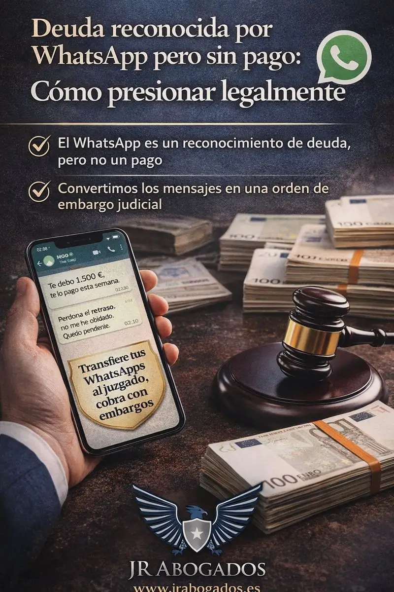 Si no reclamas ahora, luego será peor: cómo dejar constancia legal del impago