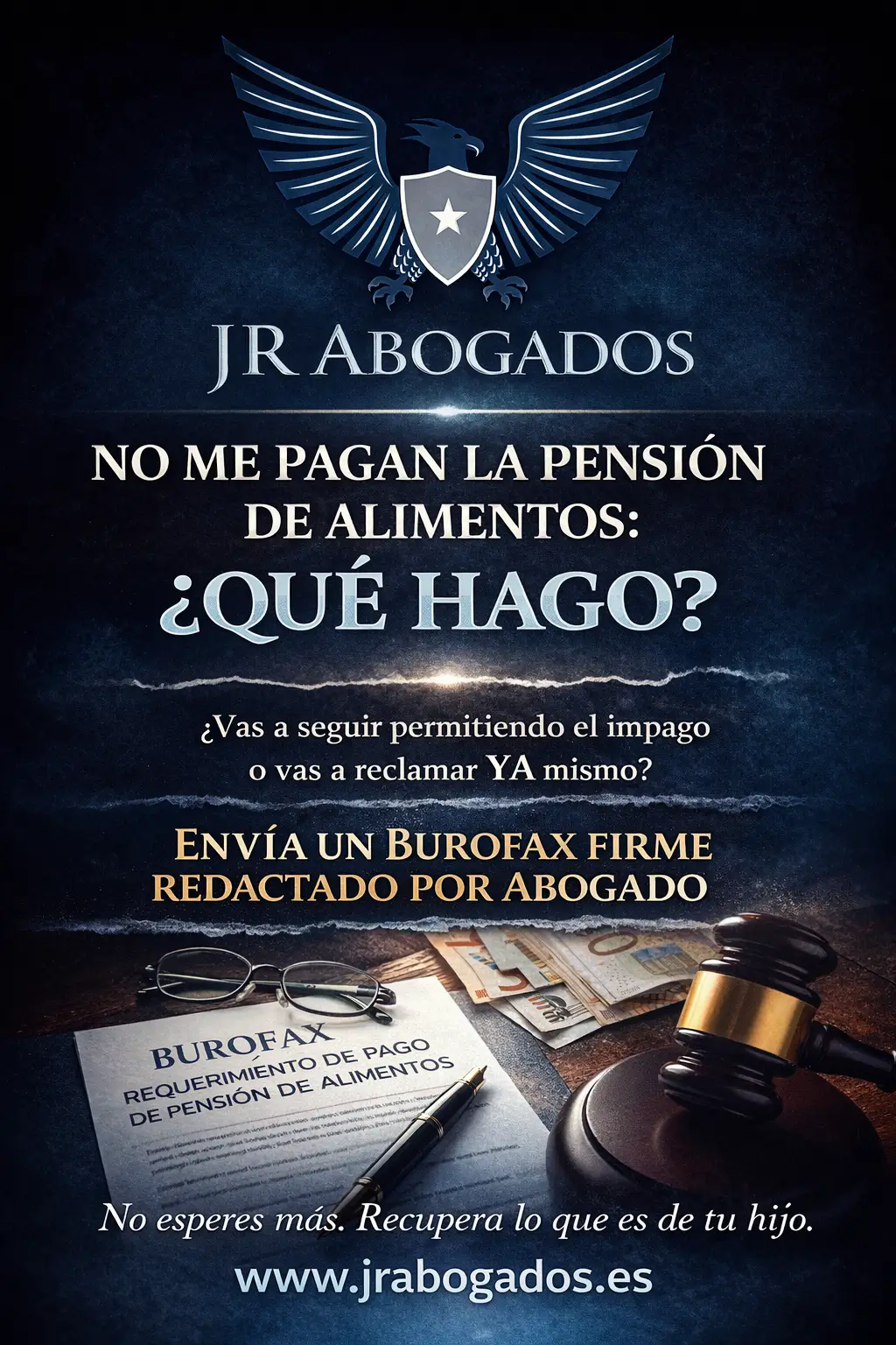 No paga la pensión y se ríe de la sentencia: cómo presionarle legalmente sin esperar al juicio
